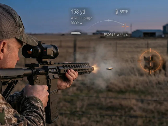 ATN Odin 6 MFT 640x480 Multi-Function Thermal Optic - 1-8x