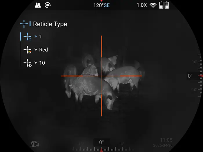 ATN ThOR 6 Elite Thermal Rifle Scope 384x288 2.5-20x