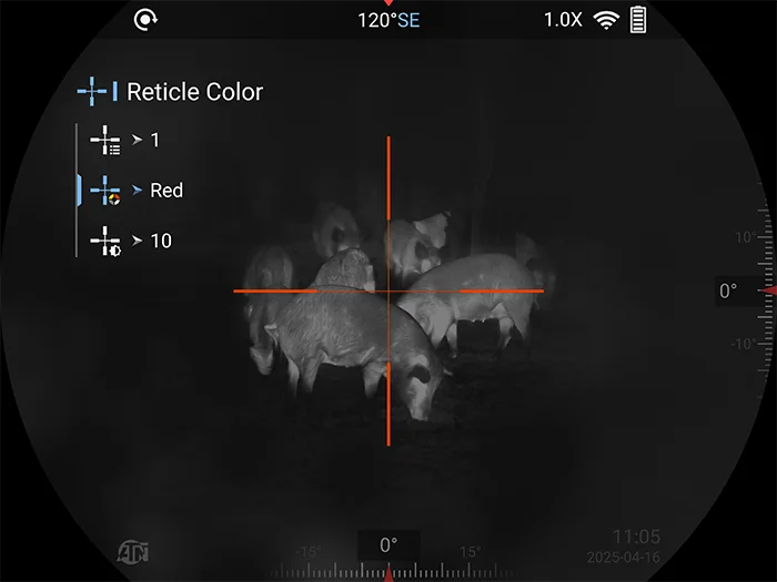 ATN ThOR 6 Mini Thermal Rifle Scope 640x512 | 3-24x Magnification
