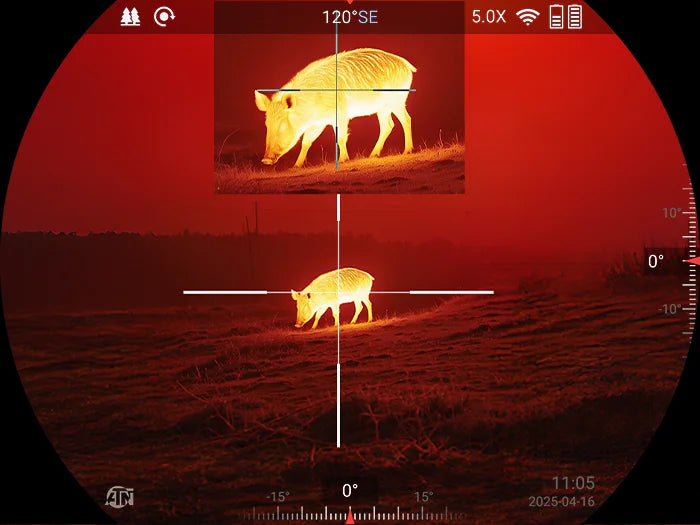 ATN ThOR 6 Elite Thermal Rifle Scope 384x288 | 3.5-28x