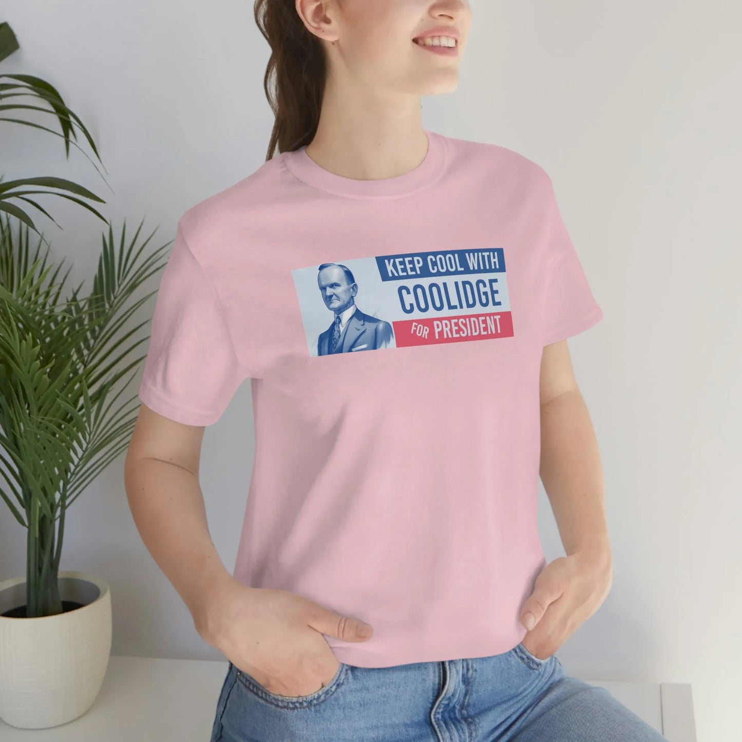 Keep Cool With Coolidge For President Calvin Coolidge T-Shirt