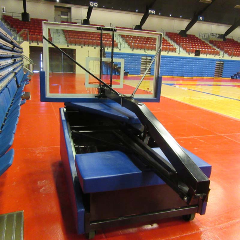 Storm™ Pro 60" Tempered Glass Portable Basketball Hoop by First Team
