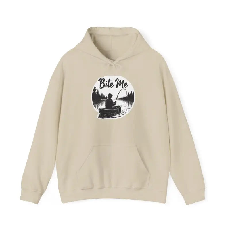Ocean State Styles Hooded Sweatshirt Fishing Bite Me Unisex