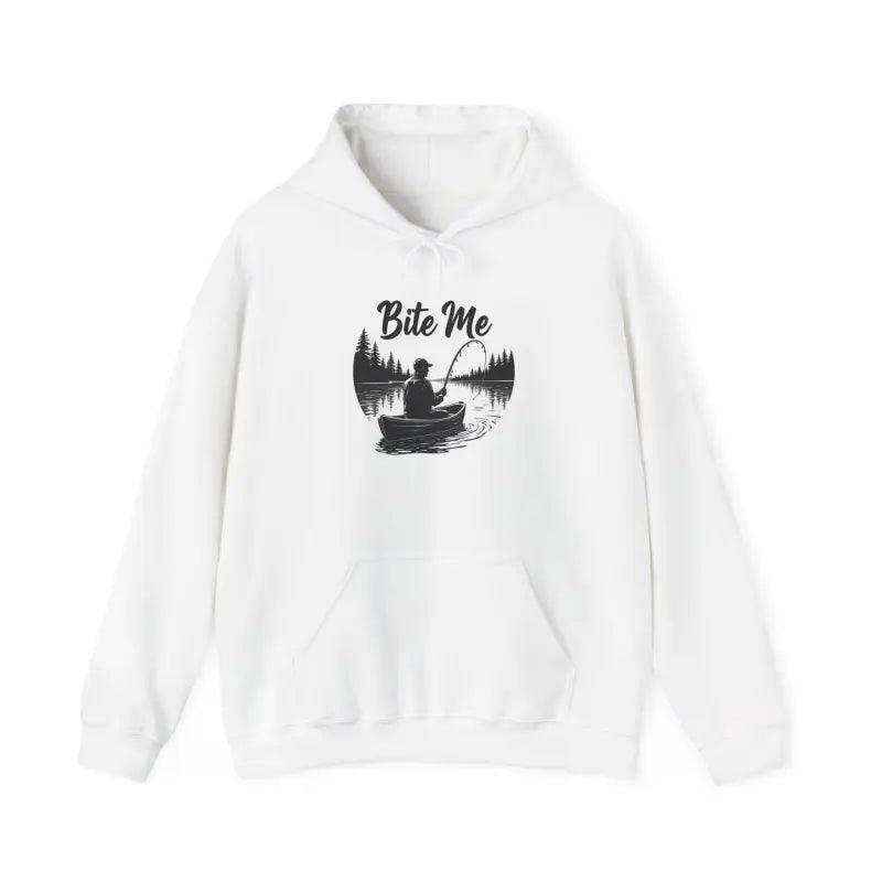 Ocean State Styles Hooded Sweatshirt Fishing Bite Me Unisex