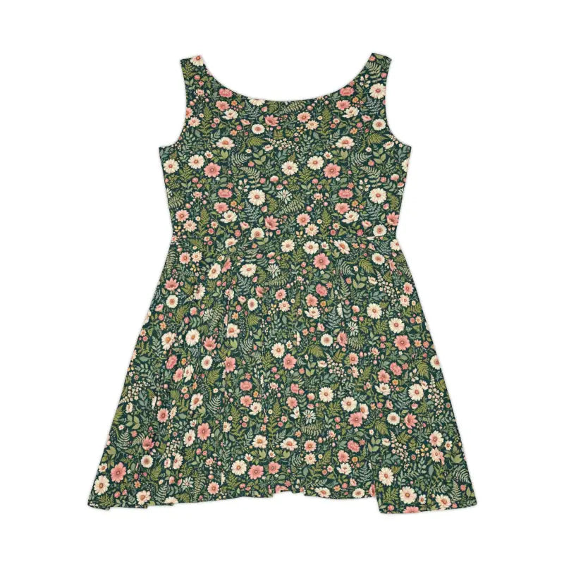 Ocean State Styles FloraBoutique Skater Dress Floral Print