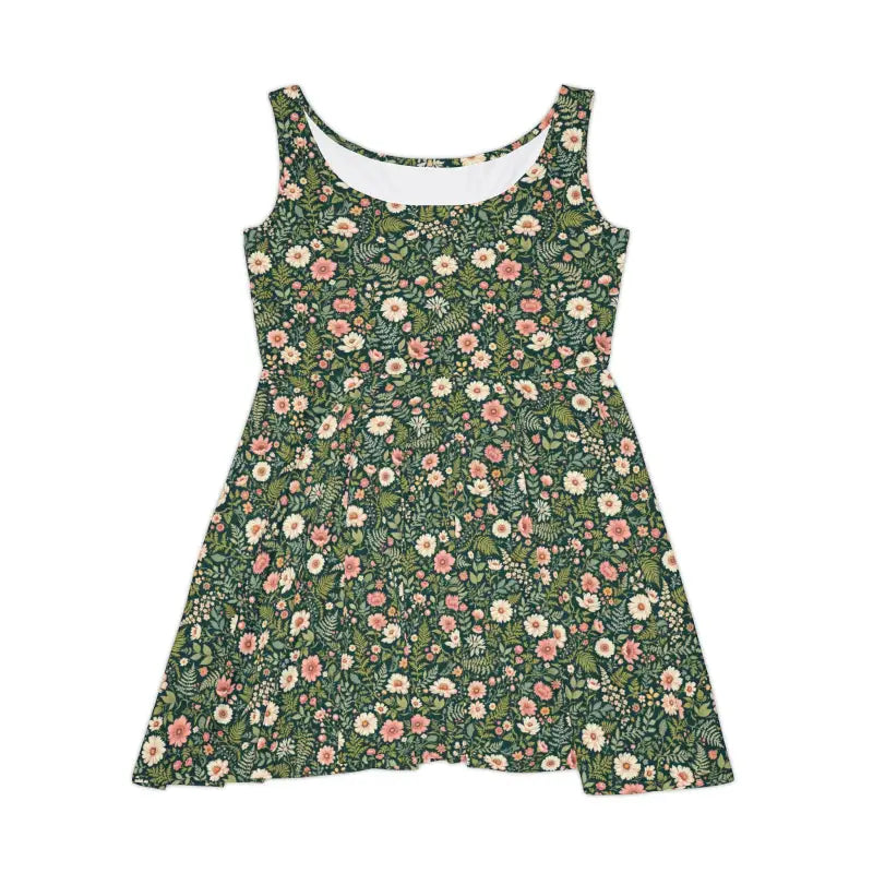 Ocean State Styles FloraBoutique Skater Dress Floral Print