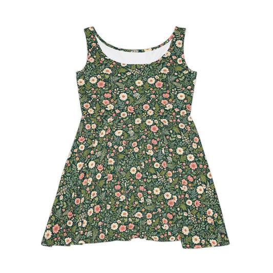 Ocean State Styles FloraBoutique Skater Dress Floral Print