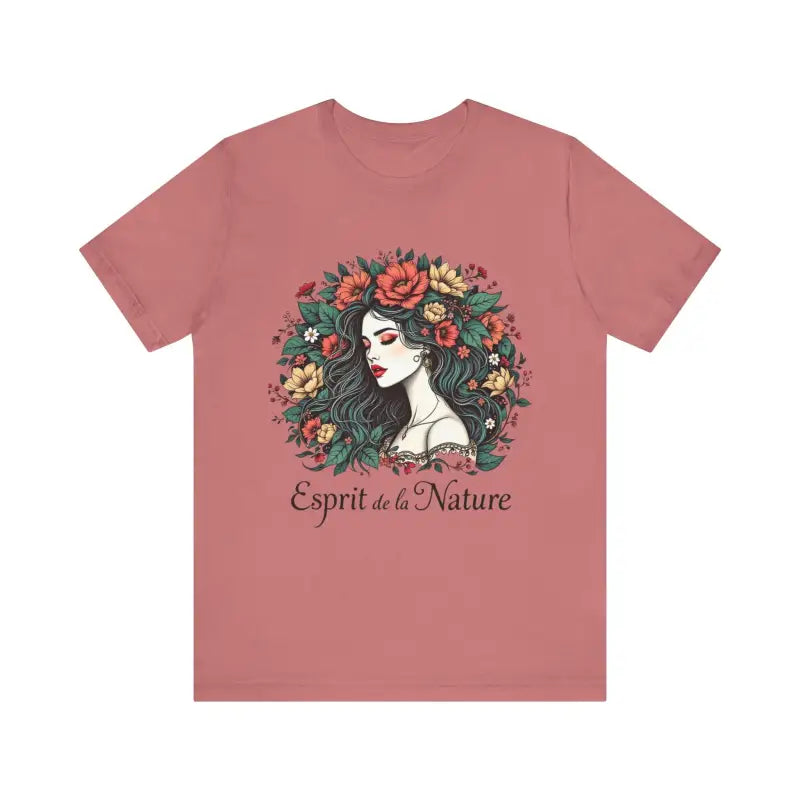 Ocean State Styles T Shirt Floral Goddess Unisex Jersey Tee