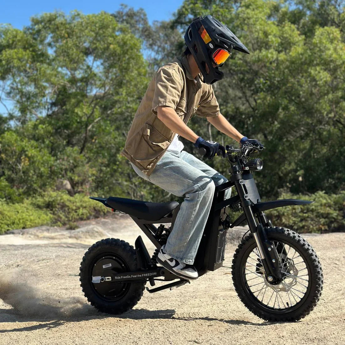 **PREORDER EARLY APRIL** Freego X0 Electric Mini Bike for Teens and Adults