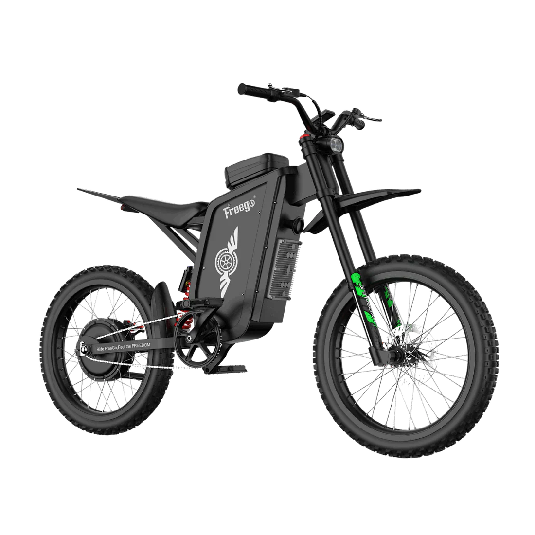 Freego X3 All-Terrain Electric Dirt Bike with Pedals