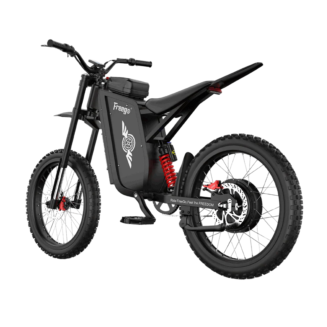 Freego X3 All-Terrain Electric Dirt Bike with Pedals