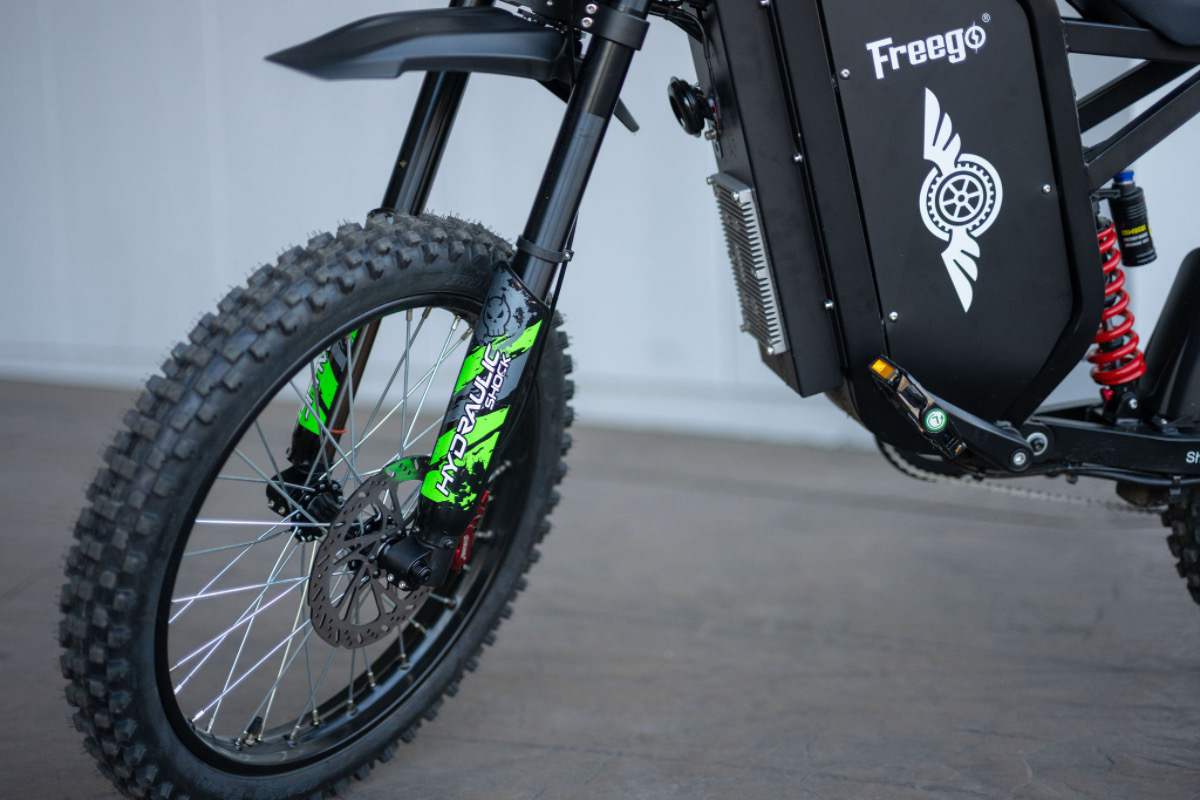 Freego X3 All-Terrain Electric Dirt Bike with Pedals