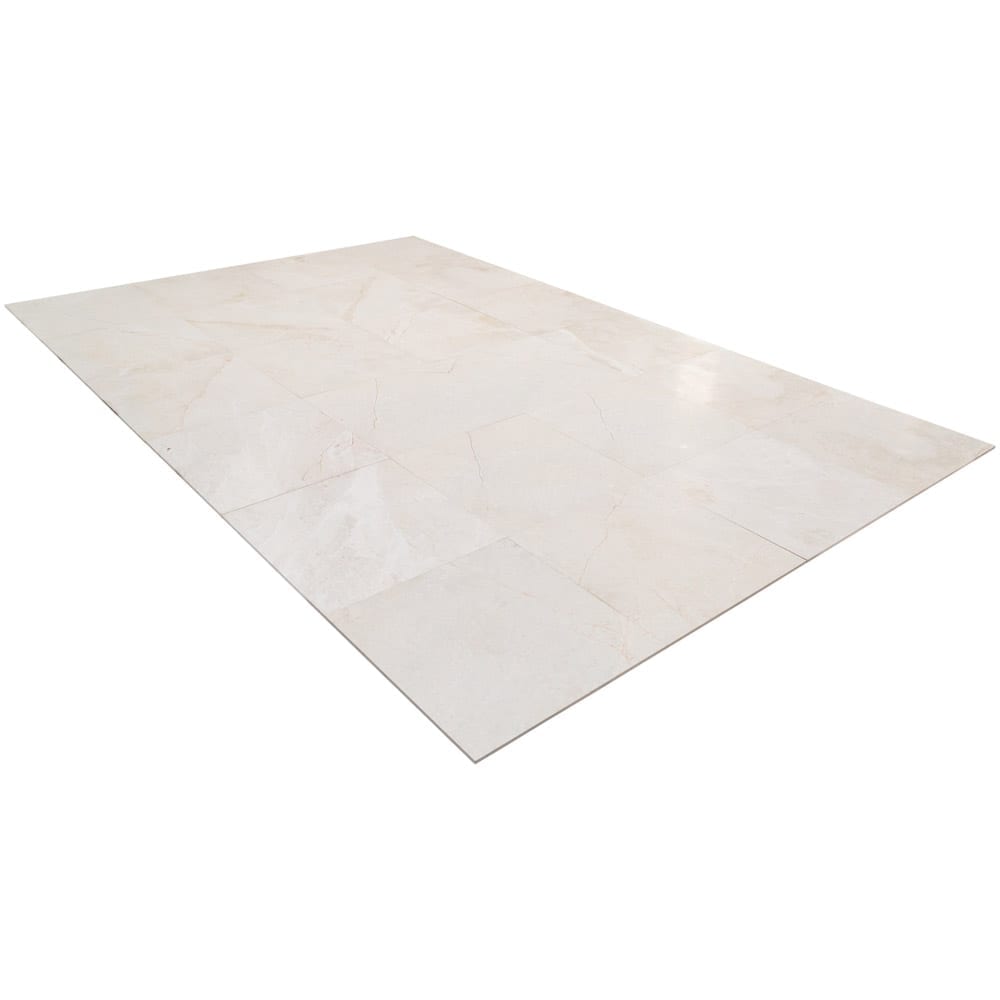 French Vanilla Cream Arizona Marble Floor and Wall Tile - Livfloors Collection
