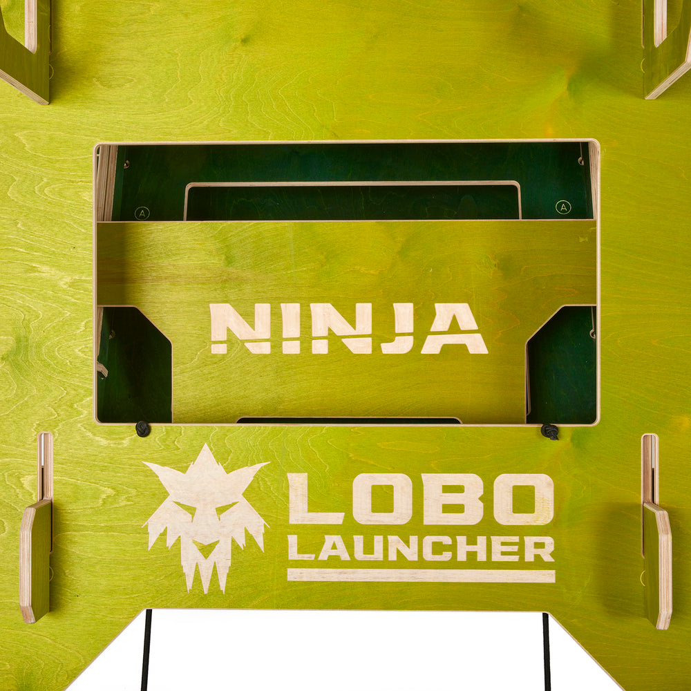 Ninja Lobo Launcher - The Loam Wolf Jump Ramp - 65"-72" Adjustable Height
