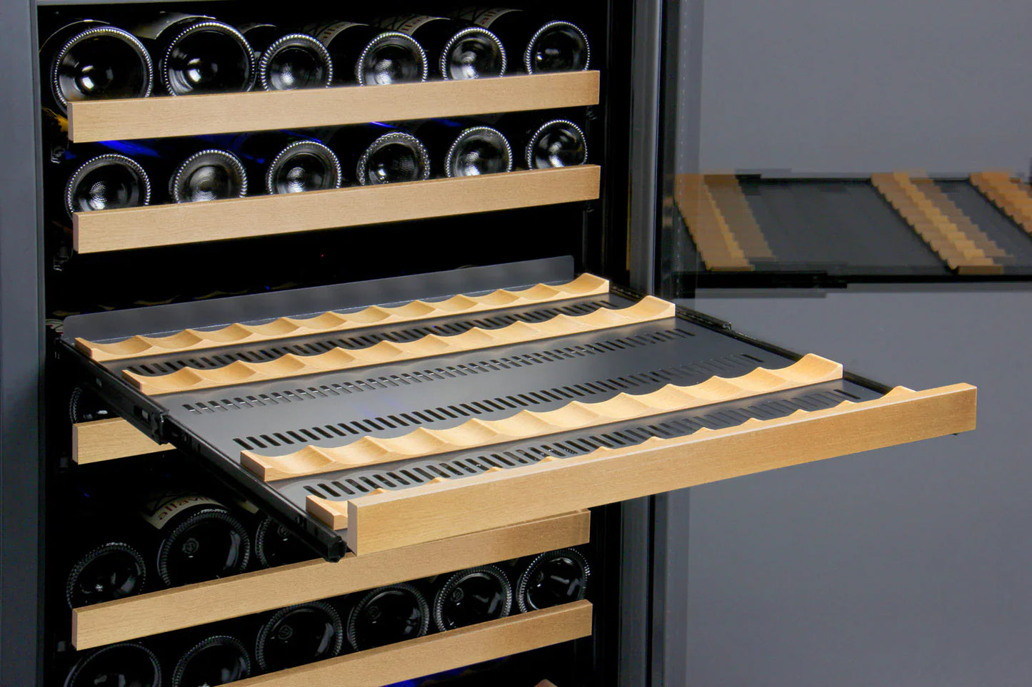Allavino 24" Wide FlexCount II Tru-Vino 172 Bottle Dual Zone Wine Refrigerator