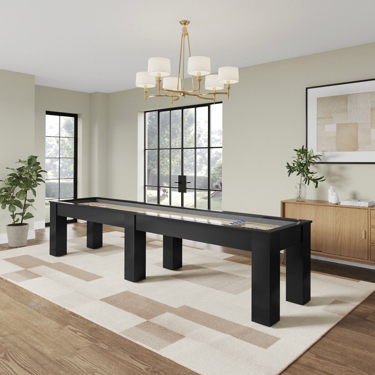 Plank & Hide Fulton Shuffleboard Table