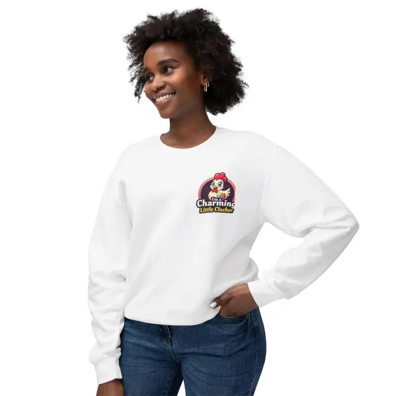 Ocean State Styles Sweatshirt Hen Themed Lightweight Casual