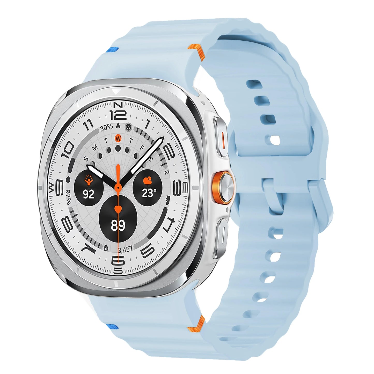 Galaxy 8, Galaxy 8 Classic Silicone Band - Soft Waterproof