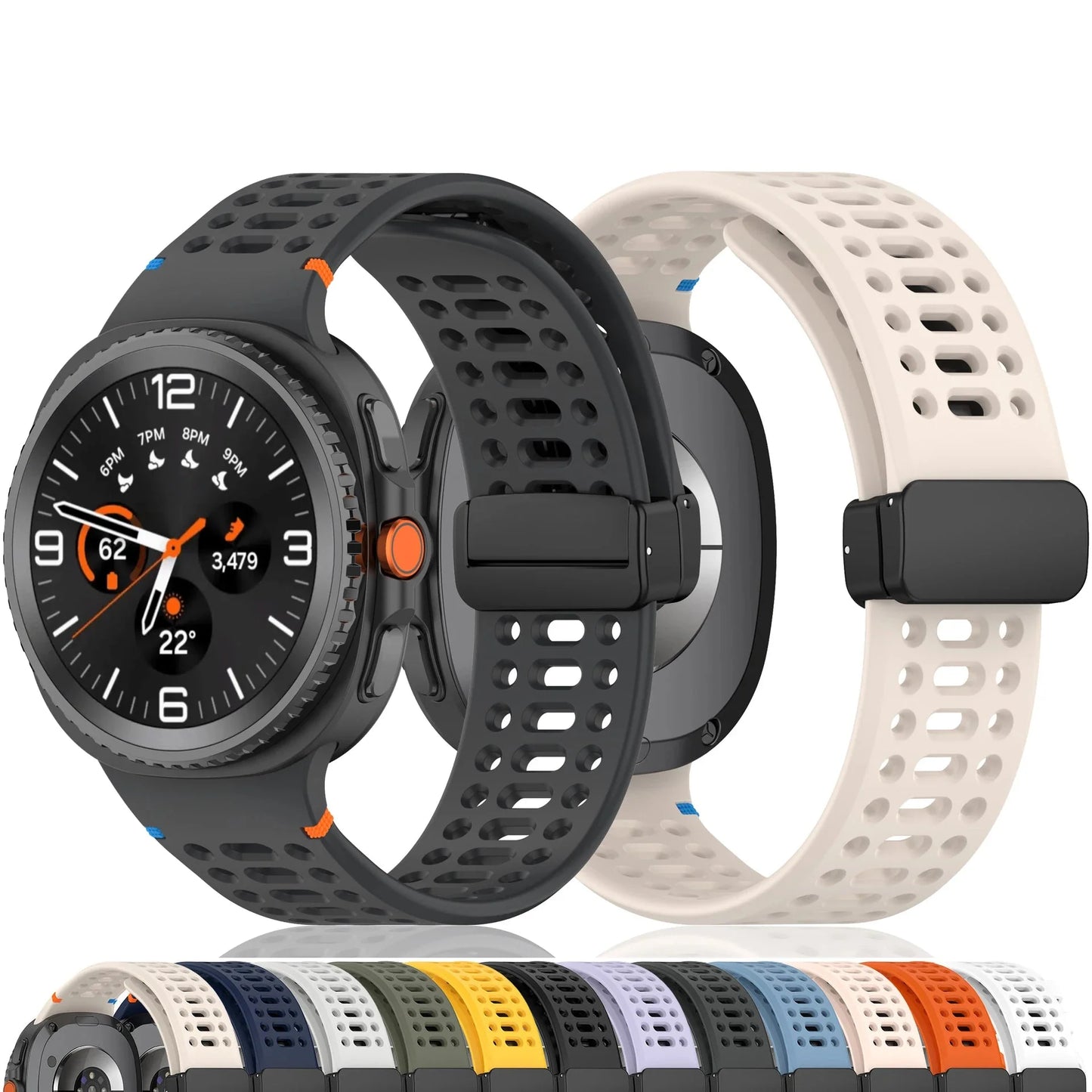 Galaxy 8 Galaxy 8 Classic Silicone Band - Soft Waterproof
