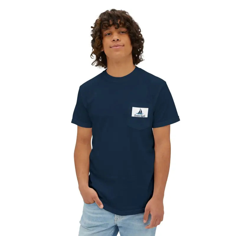Ocean State Styles Gansett Pocket T Shirt Garment Dyed