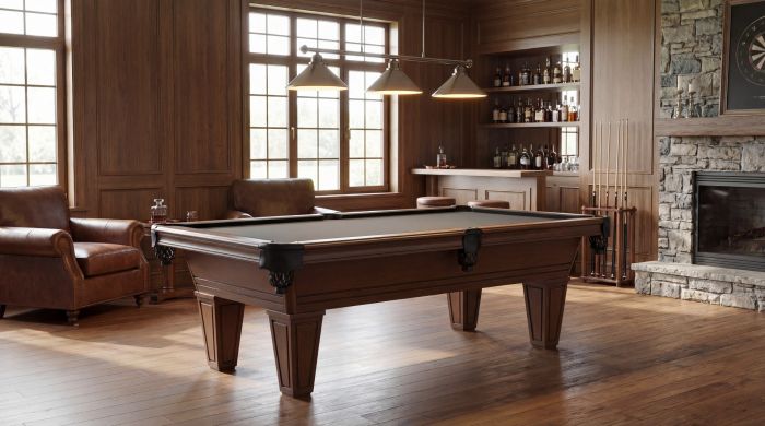 Plank & Hide Carrigan Pool Table