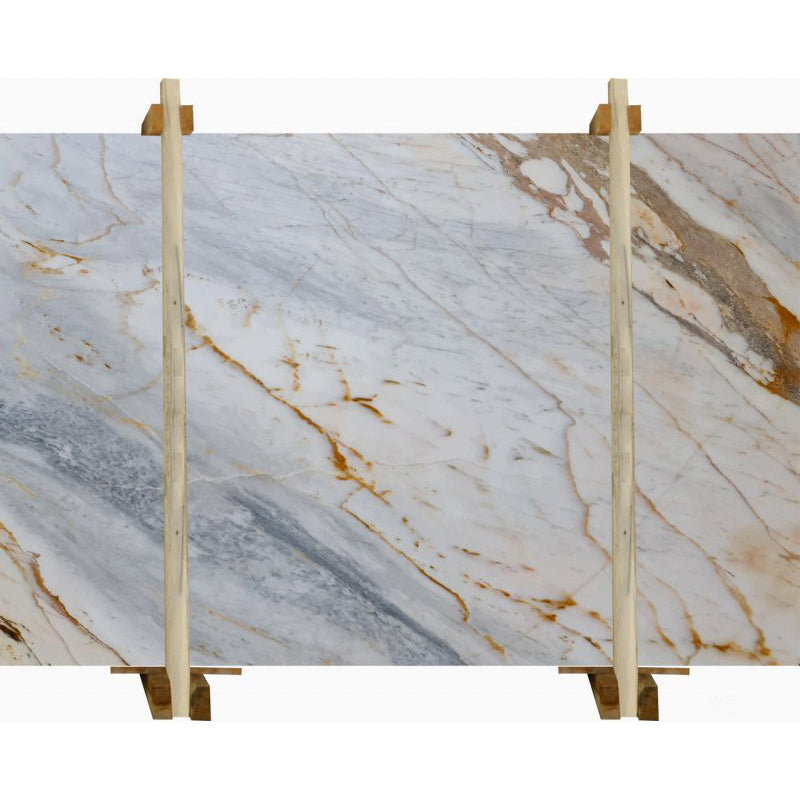 Giallo Gray Bookmatching Marble Slabs Polished - Full Truckload