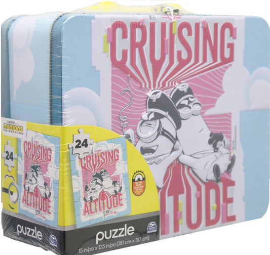 Puzzle in Tin With Handle - Minions