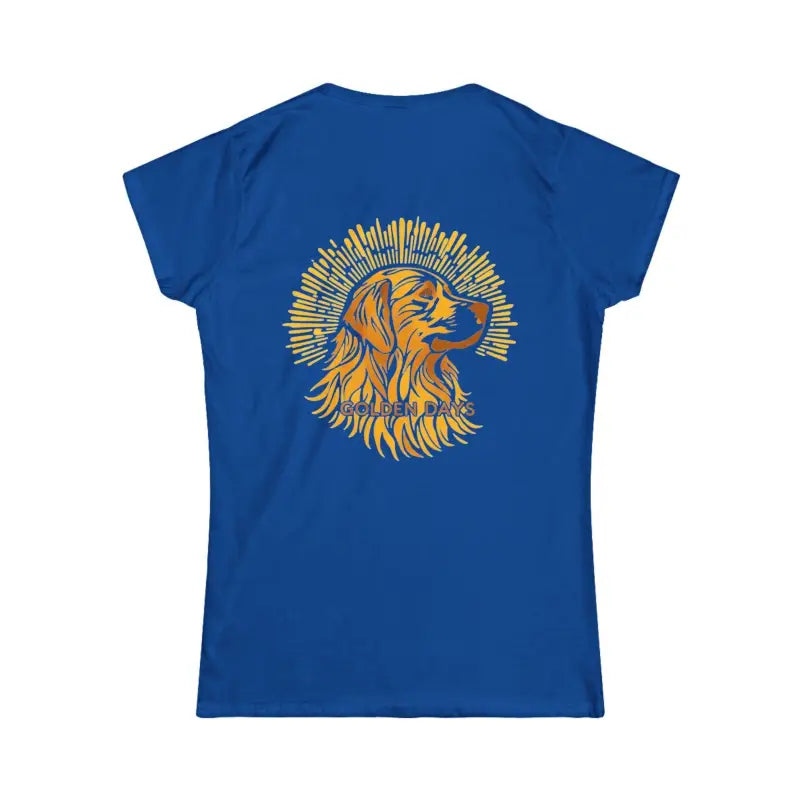 Ocean State Styles T Shirt Golden Days Dog Tee Women