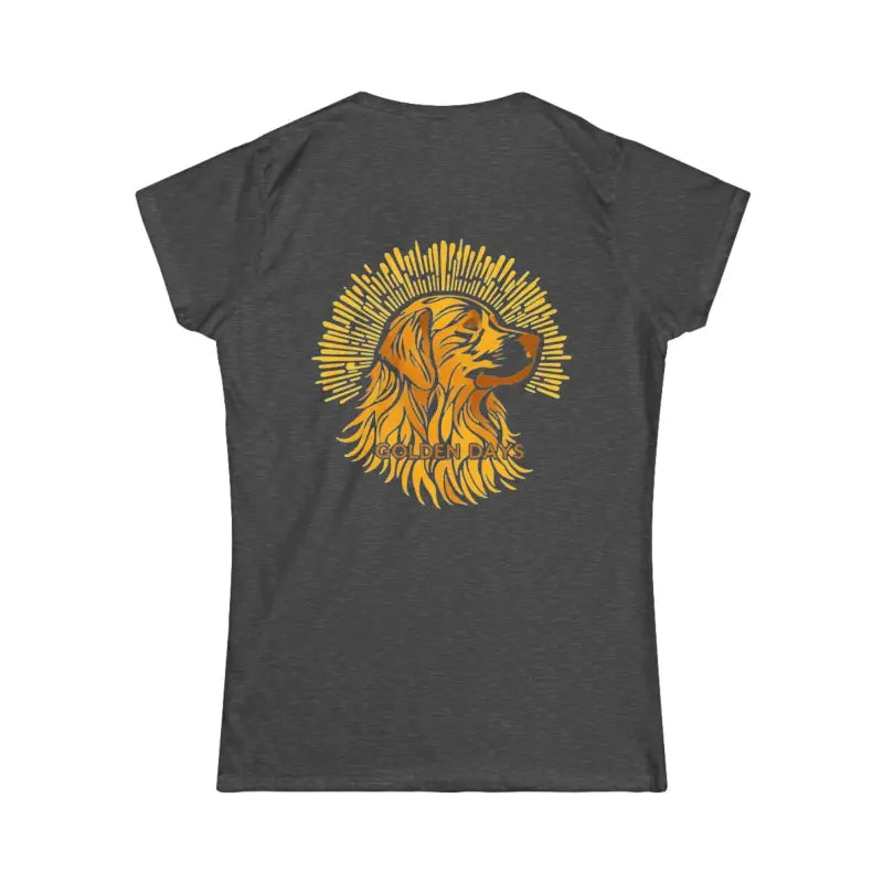 Ocean State Styles T Shirt Golden Days Dog Tee Women