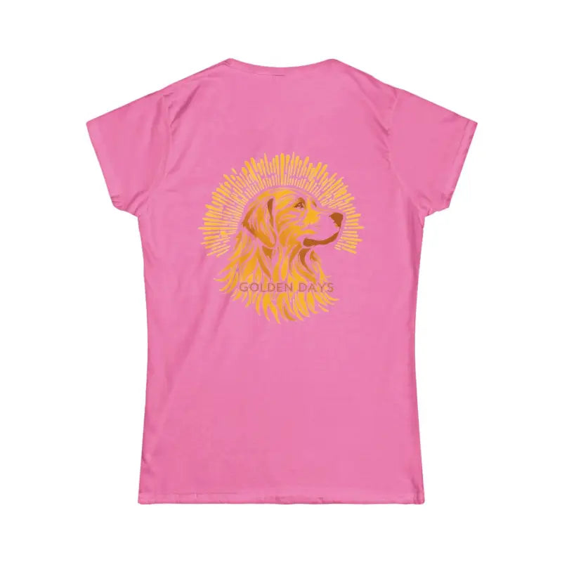 Ocean State Styles T Shirt Golden Days Dog Tee Women
