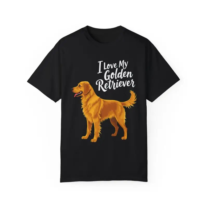 Ocean State Styles T Shirt Golden Retriever Love Graphic