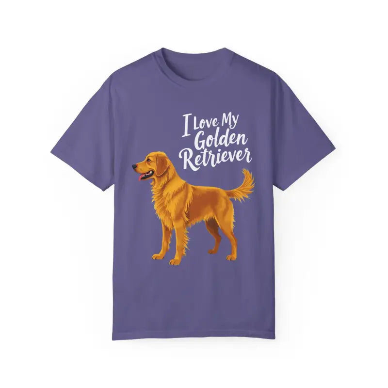 Ocean State Styles T Shirt Golden Retriever Love Graphic