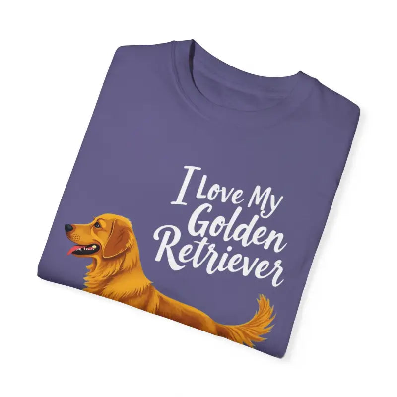 Ocean State Styles T Shirt Golden Retriever Love Graphic