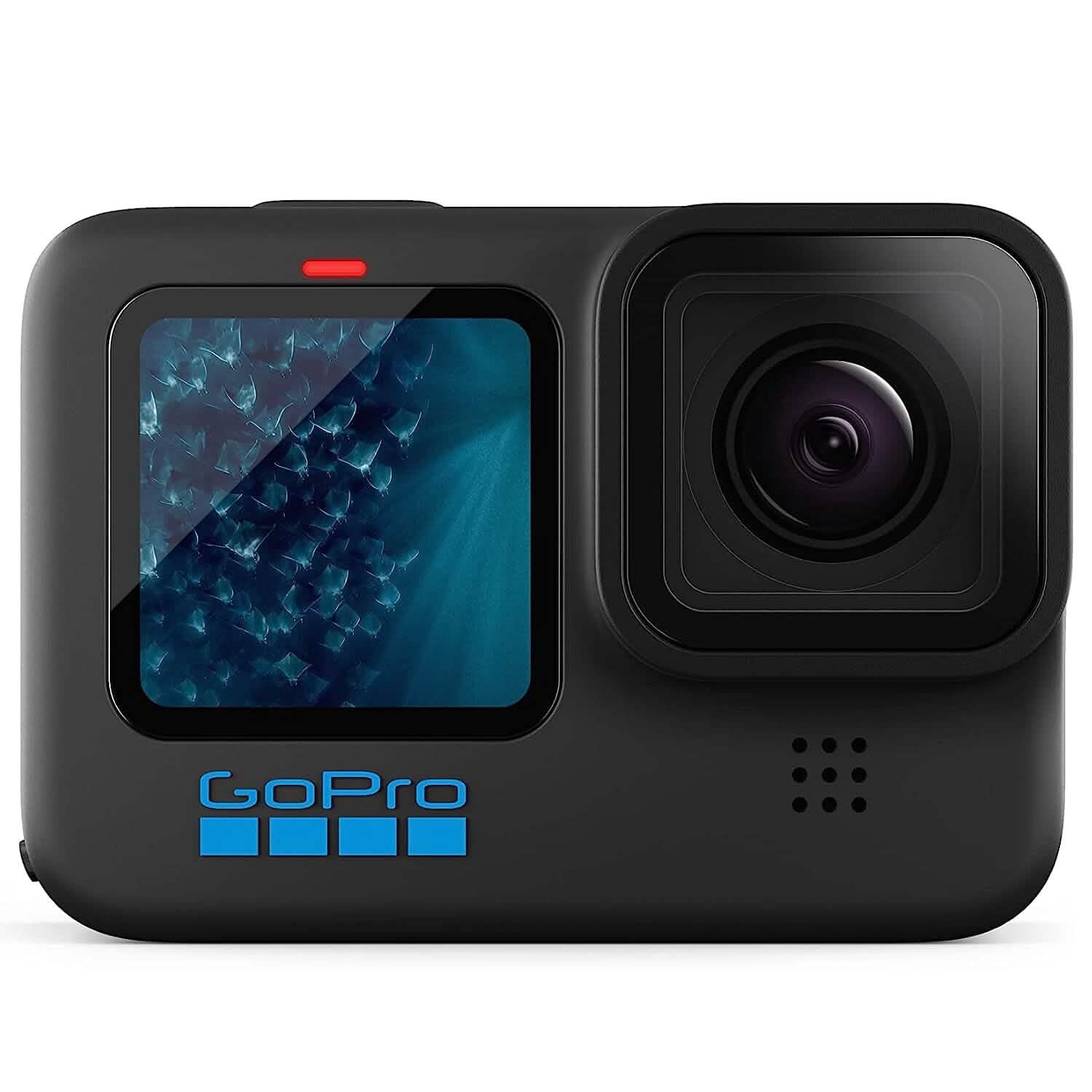 GoPro HERO11 Black - Waterproof Action Camera with 5.3K60 Ultra HD Video, 27MP Photos, 1/1.9" Image Sensor, Live Streaming, Webcam, Stabilization (Refurbished)