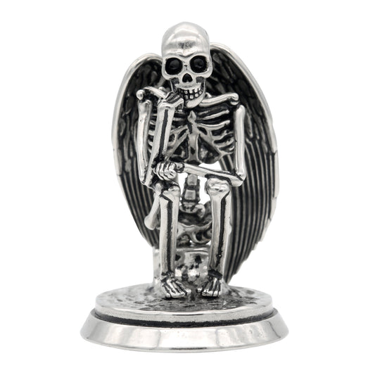 Gothic Angel Skeleton Statue Resin Home Decor Figurine