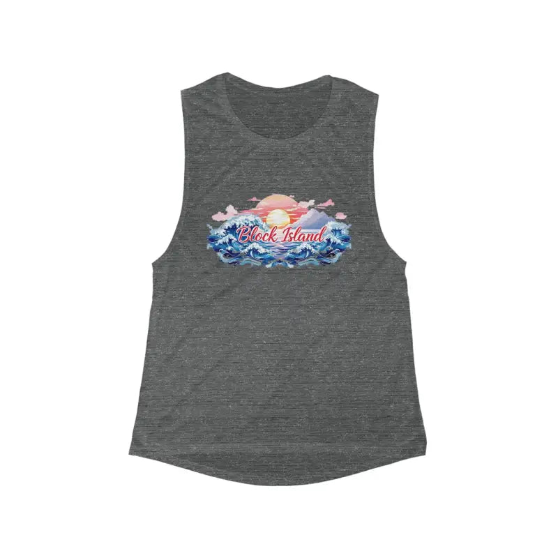 Ocean State Styles Block Island Tank Top Beach Vibes