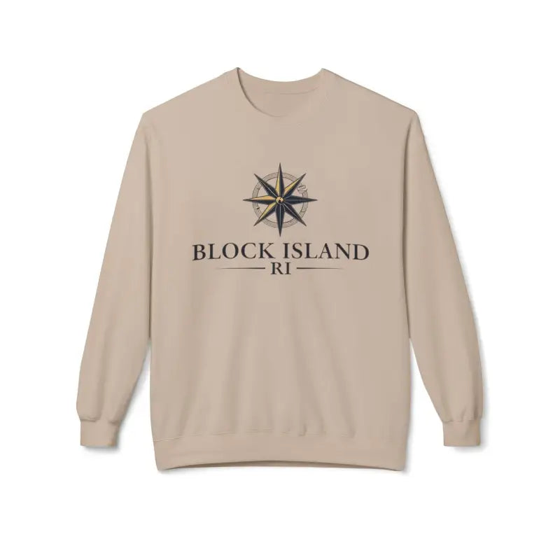 Ocean State Styles Sweatshirt Block Island Compass Design