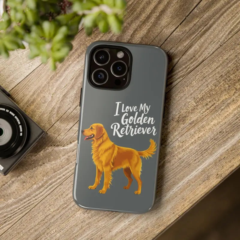 Ocean State Styles Phone Case IPhone 16 Pro Golden Retriever