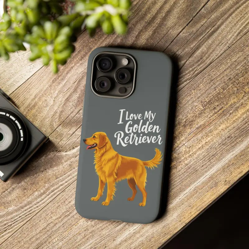 Ocean State Styles Phone Case IPhone 16 Pro Golden Retriever