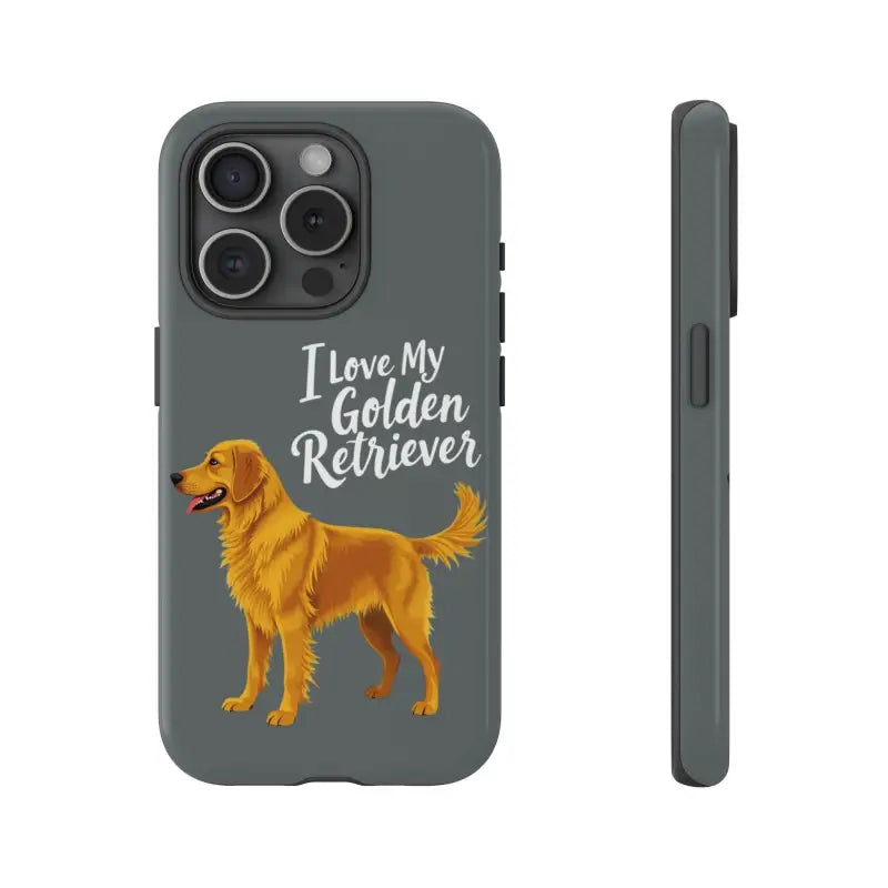 Ocean State Styles Phone Case IPhone 16 Pro Golden Retriever