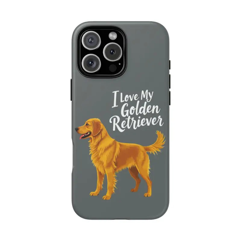 Ocean State Styles Phone Case IPhone 16 Pro Golden Retriever