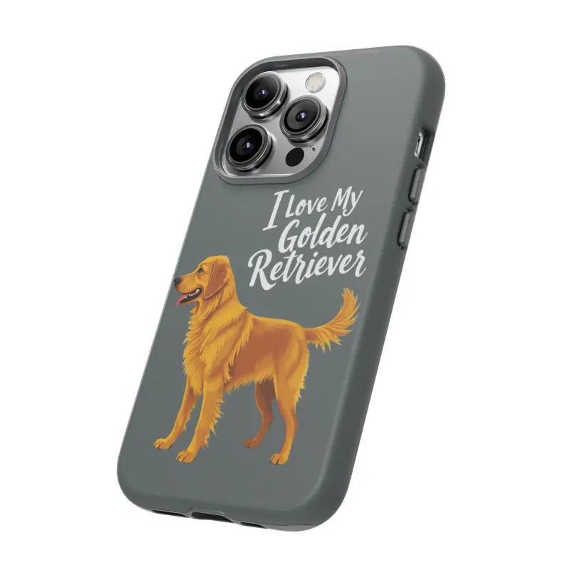 Ocean State Styles Phone Case IPhone 16 Pro Golden Retriever