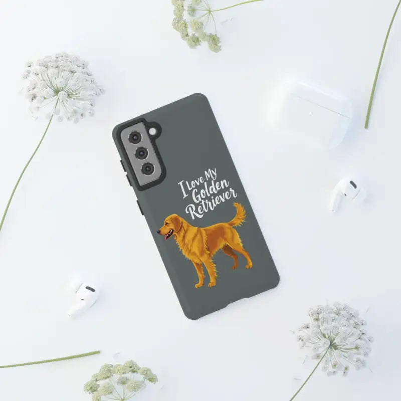 Ocean State Styles Phone Case IPhone 16 Pro Golden Retriever