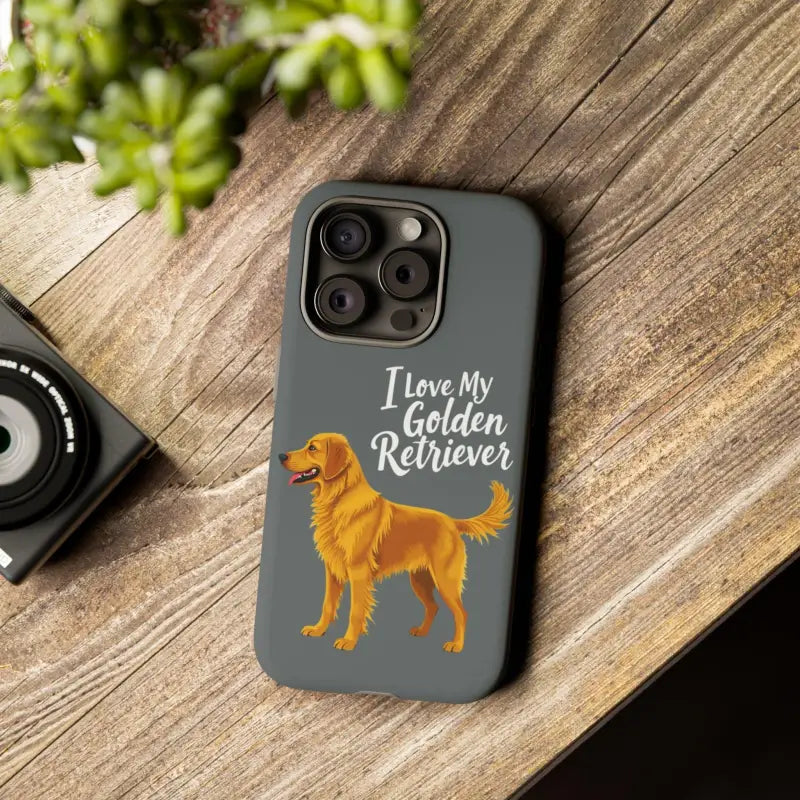 Ocean State Styles Phone Case IPhone 16 Pro Golden Retriever