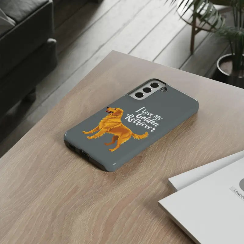 Ocean State Styles Phone Case IPhone 16 Pro Golden Retriever