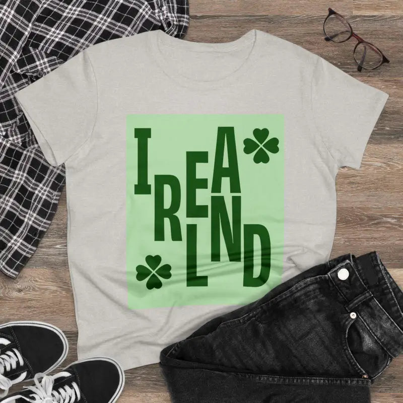 Ocean State Styles Ireland Shamrock Graphic T Shirt