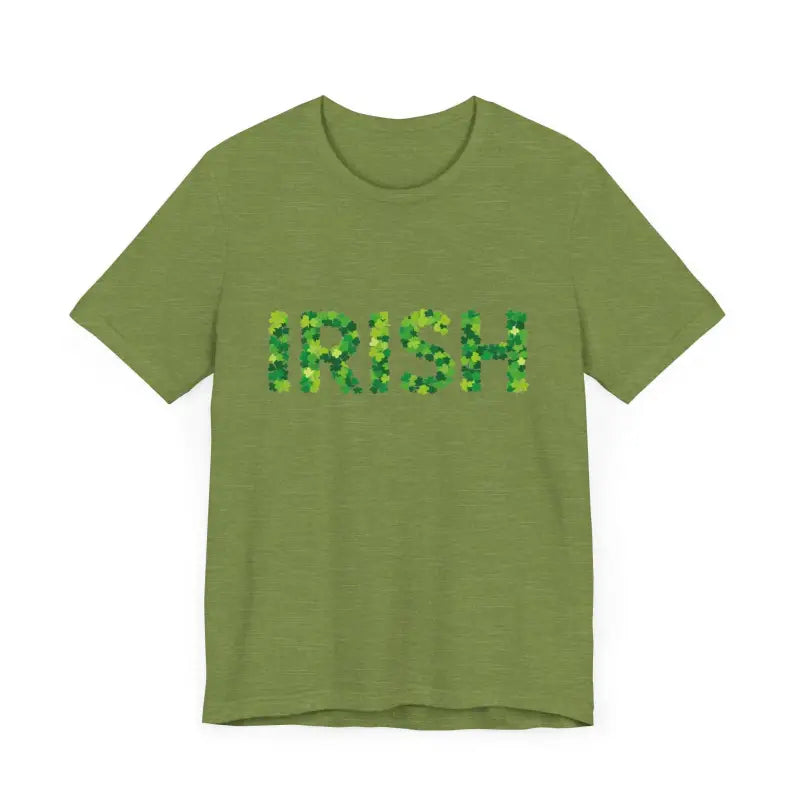 Ocean State Styles T Shirt Irish Shamrock Lettering