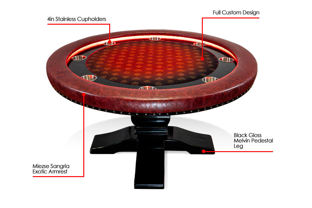BBO Ginza LED Poker Table