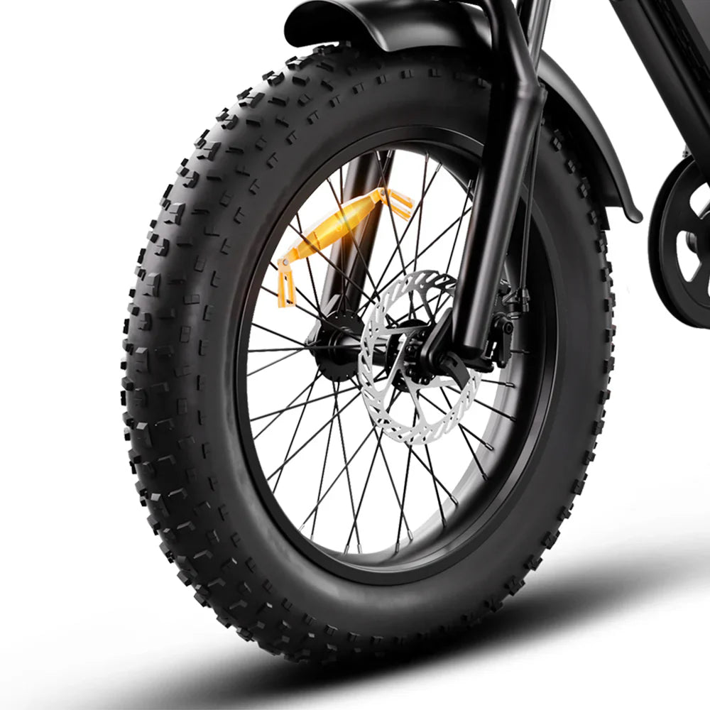 HappyRun Tank G50 City Electric Bike - Black