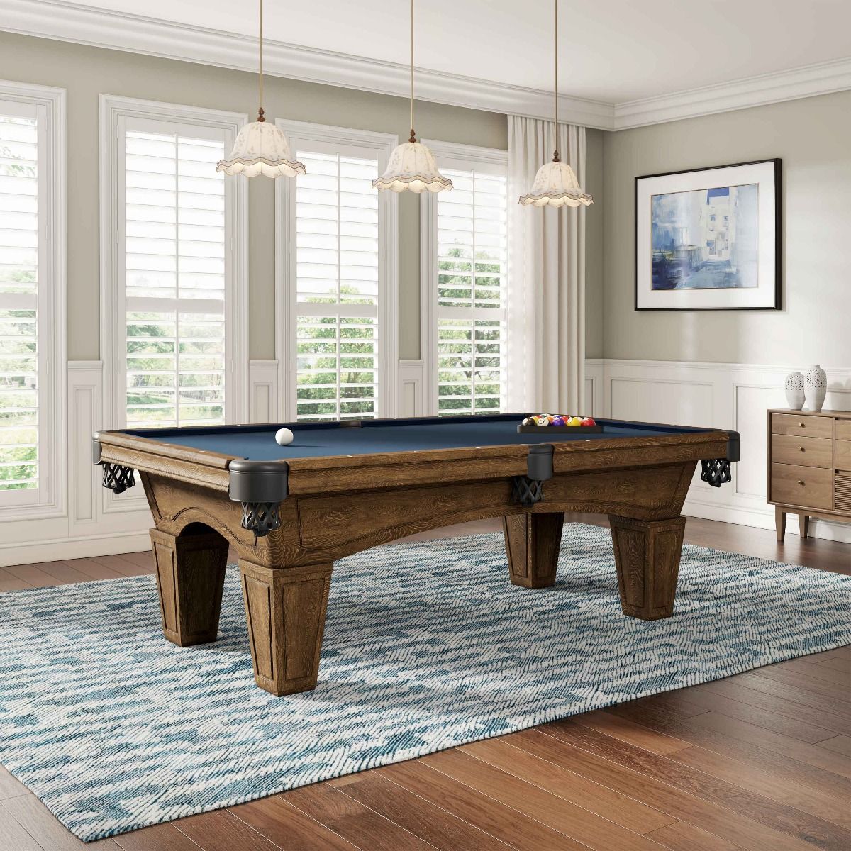 Plank & Hide Hollister 8' Pool Table